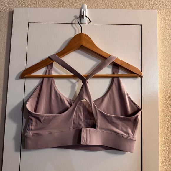 Lot of 2 ThirdLove Flex Seamless Racerback Sports Bra Mauve Green Size XL - Picture 5 of 6